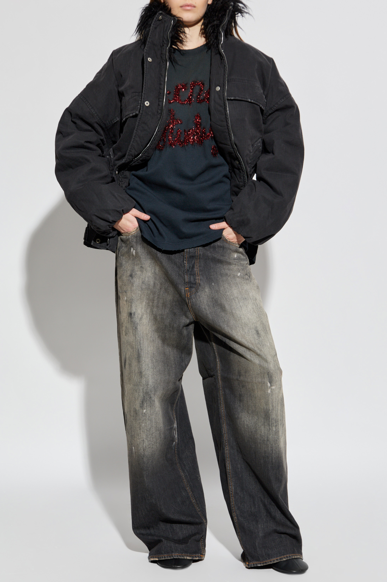 Acne Studios Jacket with stand-up collar | Women's | Vitkac